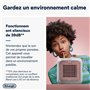De'Longhi Capsule Desk HFX10B03.PK Radiateur soufflant en céramique silencieux avec grille orientable, thermostat de sécurité, i