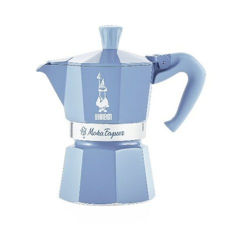 Cafetière Italienne Bialetti Bleu Aluminium Thermoplastique 3 Tasses