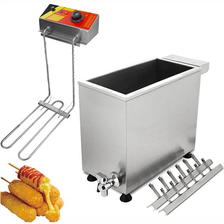 guoyjmm Machine à Frire Les bâtonnets de Hot-Dogs au Fromage de 25 L