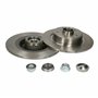 Brembo 08.9792.17 Disque de Frein Arrière avec roulement intégré et ABS - 1 Disque