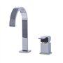 Robinet de baignoire cascade Kit de garniture de robinet de baignoire romaine à 2 trous Robinet de baignoire à montage sur pont