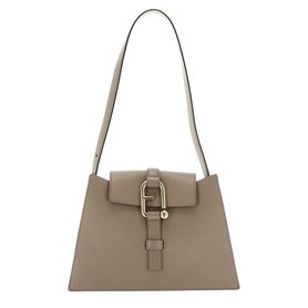 Furla Nuvola Shoulder Bag S Greige