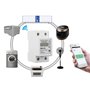 Compteur Wi-Fi Mono Fase, Mesureur de puissance Montage sur Guide DIN, APP Tuya et Smart Life