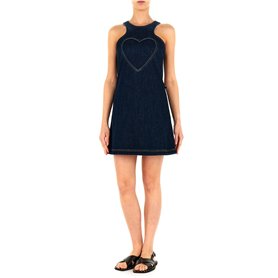Love Moschino Robe Courte sans Manches