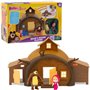 Maison de Michka - GPTOYS - MASHA & MICHKA - MHA22 - 2 figurines incluses + 15 accessoires - Des 3 ans