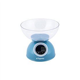 Tognana Iridea Balance de Cuisine Numérique 5 kg Plastique Papier à Sucre