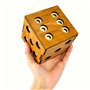 Logica Jeux Art. Coffret Cube Énigmatique - Casse-Tête en Bois - Coffret Secret - Difficultè 5/6 Incroyable - Collection Leonard