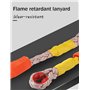 shengyi-Antichute a Rappel Automatique,3-20m,Harnais de Securite Anti Chute Professionnel pour Toiture et D’échafaudage,Ligne de
