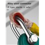 shengyi-Antichute a Rappel Automatique,3-20m,Harnais de Securite Anti Chute Professionnel pour Toiture et D’échafaudage,Ligne de