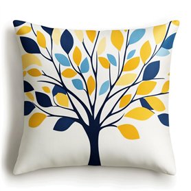 AMBATTERY DIY Coussin Point de Croix