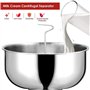 JIADUOFU Séparateur De Crème électrique 50l/h/Machine D'extraction De Centrifugeuse De Cuisine pour Transformer Le Lait Cru Ou E