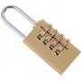 Cadenas à Code de Verrouillage à Combinaison, Cadenas, Mini Numéro à 4 Chiffres en Laiton Cadenas à Code de Mot de Passe Cadenas