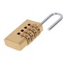 Cadenas à Code de Verrouillage à Combinaison, Cadenas, Mini Numéro à 4 Chiffres en Laiton Cadenas à Code de Mot de Passe Cadenas