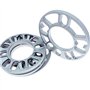 Entretoises de Roue,Élargisseur de Voie 4 pièces entretoise de roue de voiture 6X139.7 5X139.7 universel 6mm en alliage d'alumin