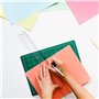 LEBQ 12 Pouces/ 30 cm T-Square Junior en Plastique T-Règle Transparent pour Rédaction et Travail Général de Mise en Page (1)