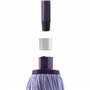 MERY - Frange en Microfibre + Adaptateur - Lilas