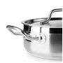 IBILI 607518 Casserole 18/10 Steel, Argent