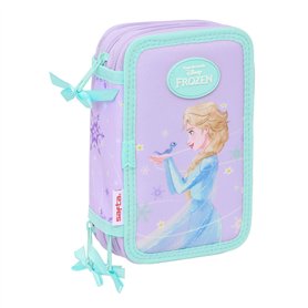 Pochette à crayons triple Frozen Spirit Lila 12
