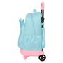 Cartable à roulettes Furby Bleu ciel 33 x 45 x 22 cm