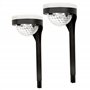 AKTIVE 61558 - Lot de 2 Balises Solaires d'Extérieur