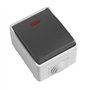 Amig - Bouton Poussoir Étanche IP54 | Interrupteur Extérieur Résistant à l'Eau | 10A 230V | LED Lumineux | Usage Intérieur/Extér