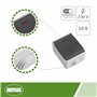 Amig - Bouton Poussoir Étanche IP54 | Interrupteur Extérieur Résistant à l'Eau | 10A 230V | LED Lumineux | Usage Intérieur/Extér