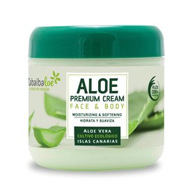 Crème Faciale et corporelle Premium Aloe Vera TABAIBA (300 ml)