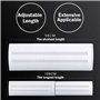 Baffle DéFlecteur D'Air Froid RéTractable Vent Shield Pare-Brise Pare-Vent Mural Anti-Direct So