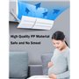 JANGZIIA Bouclier De Climatiseur,Baffle DéFlecteur D'Air Froid RéTractable Vent Shield Pare-Brise Pare-Vent Mural Anti-Direct So