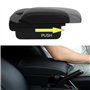 YJYWZH Voiture Accoudoirs Pour Renault Captur Kaptur 2013-2017 Boîte de Rangement de La Console Centrale Interieure Double Couch