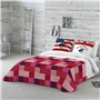Housse de Couette Beverly Hills Polo Club Atlanta Rouge