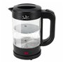 2 L Transparent Acier inoxydable Verre Borosilicaté