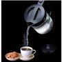 Bouilloire JATA 1500 W 1,2 L Transparent Acier inoxydable Verre Borosilicaté