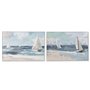 Cadre Home ESPRIT méditerranéen 100 x 4 x 70 cm (2 Unités)
