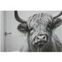 Cadre Home ESPRIT Blanc Noir Animal Vintage 45 x 2,2 x 60 cm (4 Unités)