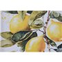 Cadre Home ESPRIT Jaune Blanc Vert Citron méditerranéen 30 x 1,8 x 40 cm (2 Unités)