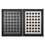 Cadre Home ESPRIT Blanc Noir Doré Moderne 90 x 3