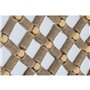 Cadre Home ESPRIT Blanc Doré Naturel Abstrait Moderne 100 x 3,5 x 100 cm (2 Unités)