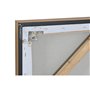 Cadre Home ESPRIT Blanc Doré Naturel Abstrait Moderne 100 x 3,5 x 100 cm (2 Unités)