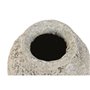 Vase Home ESPRIT Gris Terre cuite 25 x 25 x 50 cm