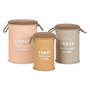 Set de basket Home ESPRIT Polyuréthane Métal Urbaine