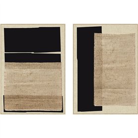 Cadre Home ESPRIT Marron Noir Moderne 103 x 4