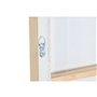 Cadre Home ESPRIT Marron Noir Moderne Urbaine 103 x 4,5 x 143 cm (2 Unités)