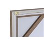 Cadre Home ESPRIT Marron Abstrait Moderne 80 x 3,8 x 120 cm (2 Unités)