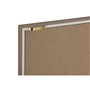 Cadre Home ESPRIT Blanc Naturel Abstrait Urbaine 60 x 3 x 80 cm (2 Unités)