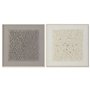 Cadre Home ESPRIT Beige Gris Abstrait Moderne 100 x 3