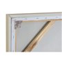Cadre Home ESPRIT Beige Gris Abstrait Moderne 90 x 3,5 x 120 cm (2 Unités)