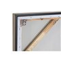 Cadre Home ESPRIT Vert Gris Abstrait Urbaine 90 x 3,5 x 120 cm (2 Unités)