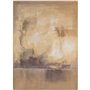 Cadre Home ESPRIT Marron Abstrait Moderne 130 x 5 x 180 cm