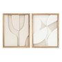 Cadre Home ESPRIT Blanc Naturel Moderne Scandinave 40 x 3